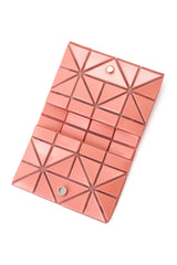 Bao Bao Issey Miyake Card Wallet in Iridescent Green White