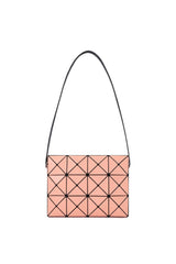 Bao Bao Issey Miyake Cuboid Shoulder Bag in Coral Orange