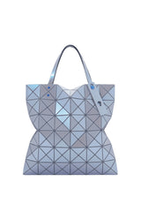 Bao Bao Issey Miyake Lucent One-Tone Shoulder Bag in Blue Grey