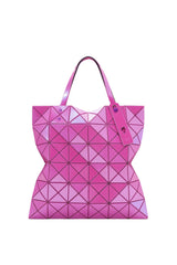 Bao Bao Issey Miyake Lucent One-Tone Shoulder Bag in Fuchsia