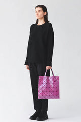 Bao Bao Issey Miyake Lucent One-Tone Shoulder Bag in Iridescent Green White