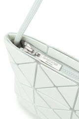 Bao Bao Issey Miyake Lucent One-Tone Small Shoulder Bag in Iridescent Green White