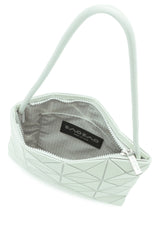 Bao Bao Issey Miyake Lucent One-Tone Small Shoulder Bag in Iridescent Green White