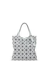 Bao Bao Issey Miyake Prism Gloss Small Tote in Mist Grey