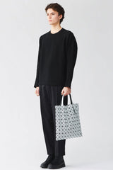 Bao Bao Issey Miyake Prism Gloss Tote Bag in Mist Grey