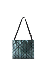 Bao Bao Issey Miyake Row Metallic Small Shoulder Bag in Viridian Green