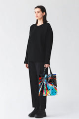 Bao Bao Issey Miyake Warp Light Refraction Tote in Blue Mix