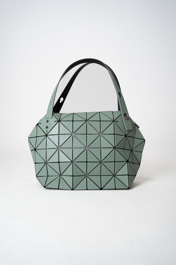 Bao Bao Issey Miyake Boston Hand Bag in Sage Green Vancouver. Shop Online or in Store.