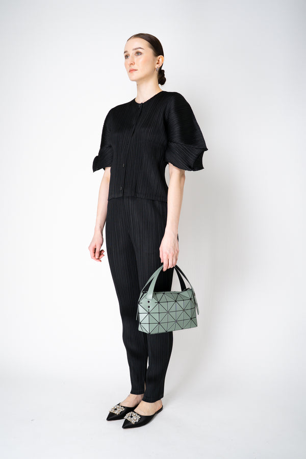 Bao Bao Issey Miyake Boston Mini Hand Bag in Sage Green Vancouver. Shop Online or in Store.