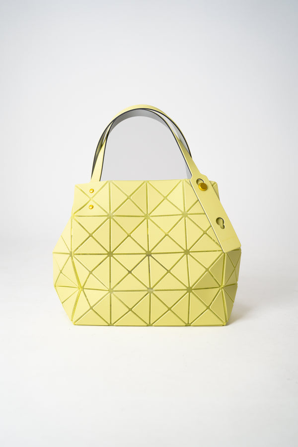 Bao Bao Issey Miyake Carat Matte Hand Bag in Acid Green Vancouver. Shop Online or in Store.