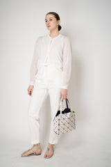 Bao Bao Issey Miyake Large Carat Bag in Light Beige Vancouver. Shop Online or in Store.