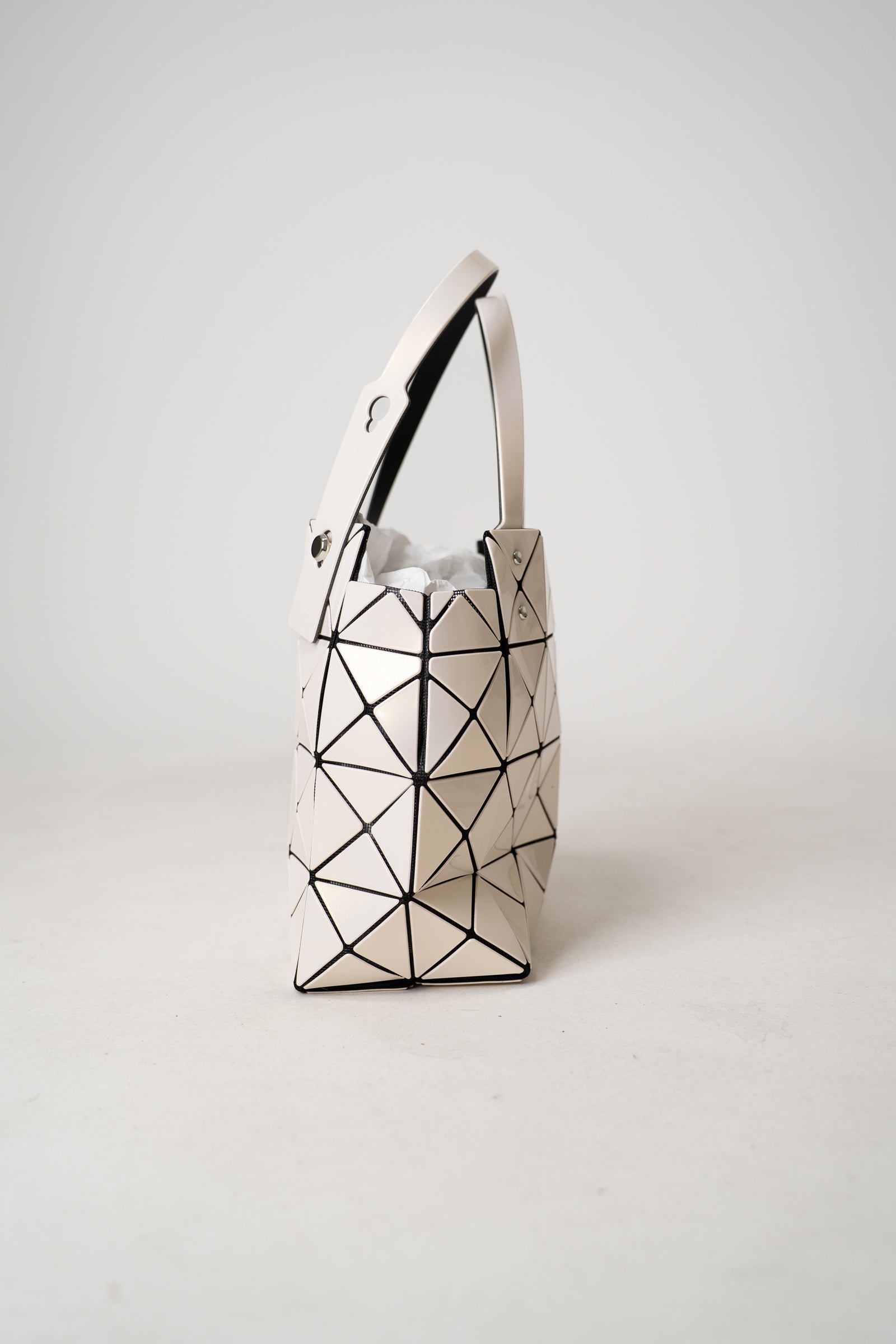 Bao Bao Issey Miyake Large Carat Bag in Light Beige – Ashia Mode