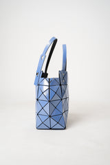 Bao Bao Issey Miyake Large Carat Bag in Purple Blue Vancouver. Shop Online or in Store.