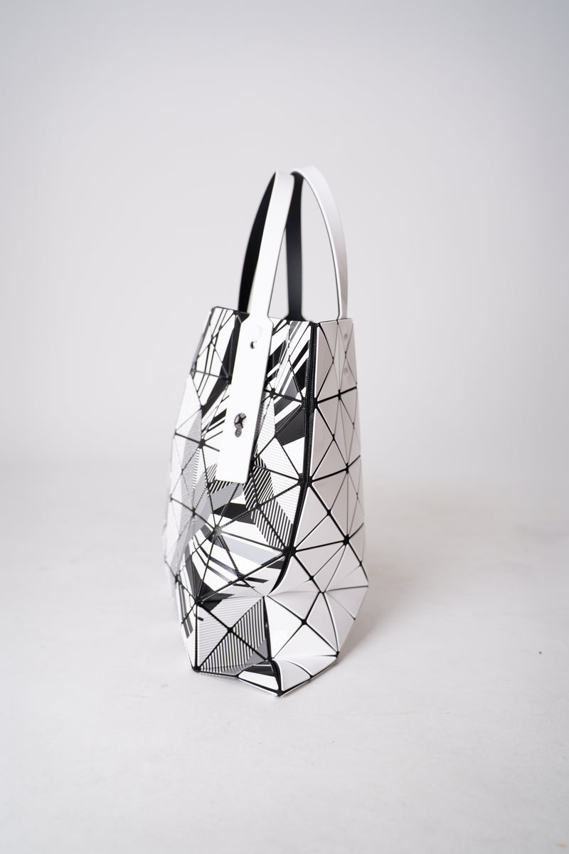 Bao Bao Issey Miyake Manga Abstract Tote in White and Black Print Vancouver. Shop Online or in Store.