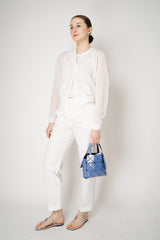 Bao Bao Issey Miyake Mini Carat Bag in Purple Blue Vancouver. Shop Online or in Store.