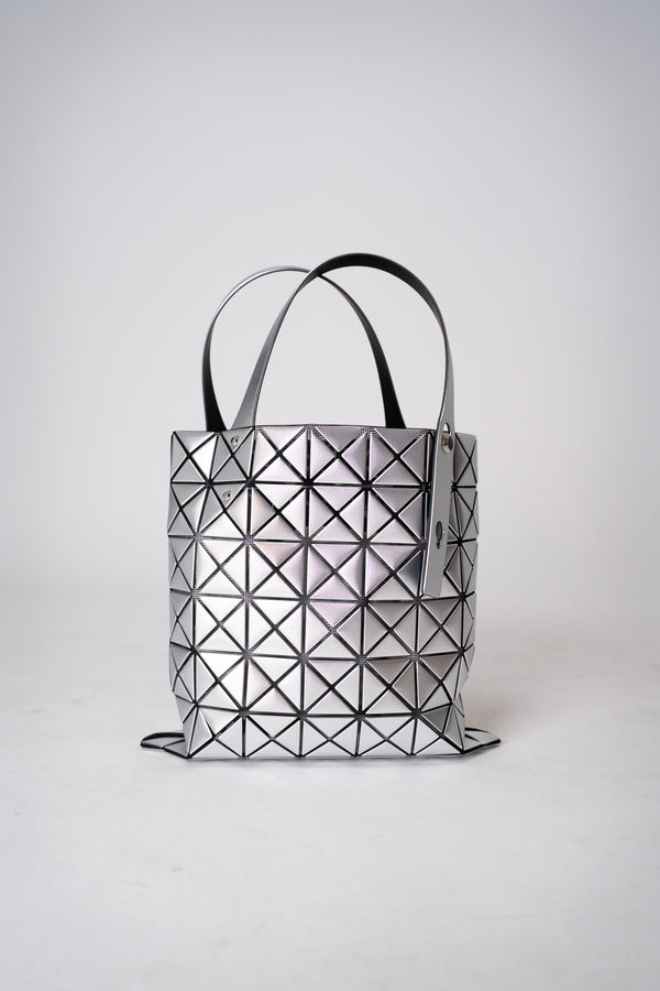 Bao Bao Issey Miyake Platinum Coffret Mini Tote in Silver Vancouver. Shop Online or in Store.