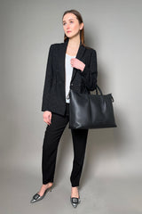Fabiana Filippi Large Leather Handbag in Black
