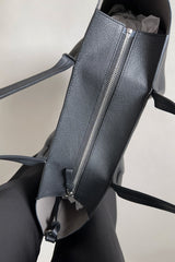 Fabiana Filippi Large Leather Handbag in Black