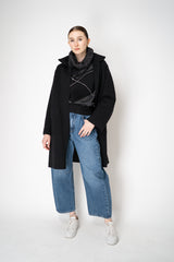 D. Exterior Cashmere Blend Knit Pullover with Brilliant Beading in Black Vancouver. Shop Online or in Store.