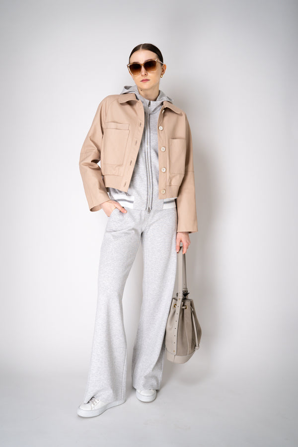 D. Exterior Knit Lounge Pants in Grey Chevron Vancouver. Shop Online or in Store