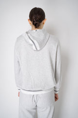 D. Exterior Knit Track Jacket in Grey Chevron Vancouver. Shop Online or in Store