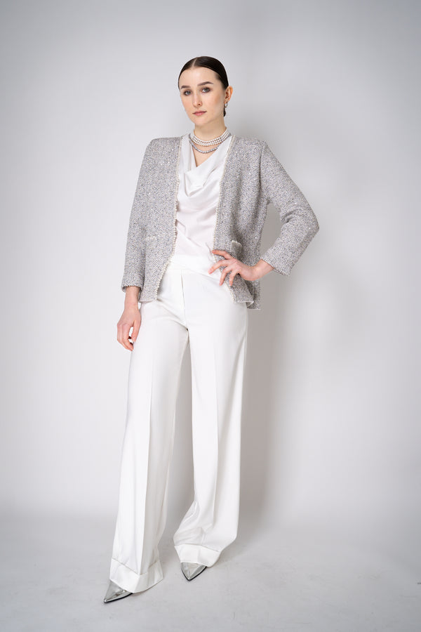 D. Exterior Long Cady Trousers in White Vancouver. Shop Online or in Store.