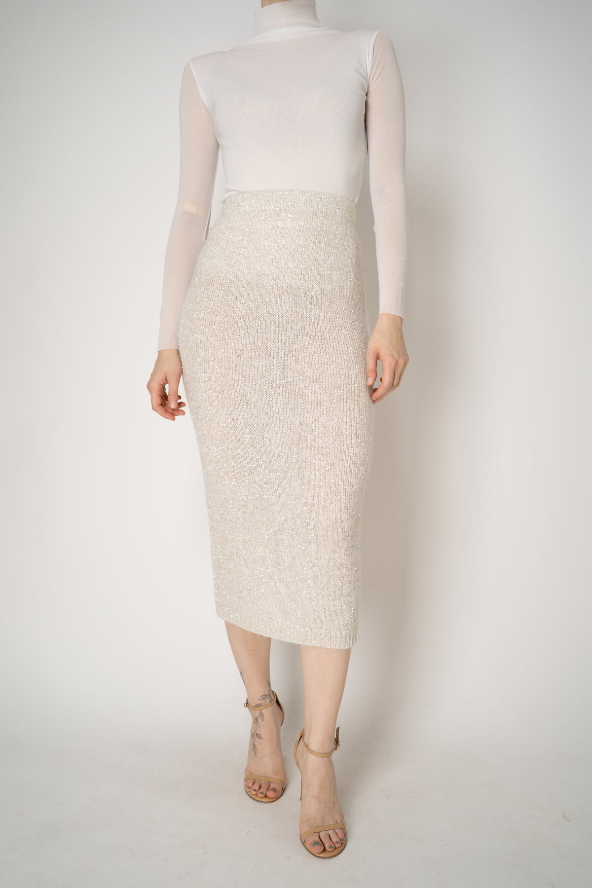 スカート Atelier Edition : 25SS / Banding Knit Skirt (2colors) スカート Atelier Edition : 25SS / Banding Knit Skirt