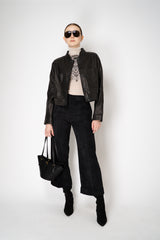 D. Exterior Stretch Tulle Turtleneck Henna Tattoo Top in White and Black Vancouver. Shop Online or in Store.