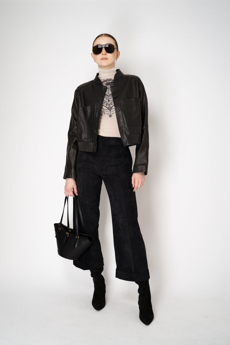 D. Exterior Stretch Tulle Turtleneck Henna Tattoo Top in White and Black Vancouver. Shop Online or in Store.