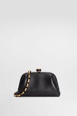Dolce & Gabbana Mini Grandma Hand Bag in Black Plongé Nappa Leather
