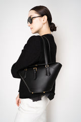 Dolce & Gabbana Cofra Capri Leather Bag in Black Vancouver. Shop Online or in Store.