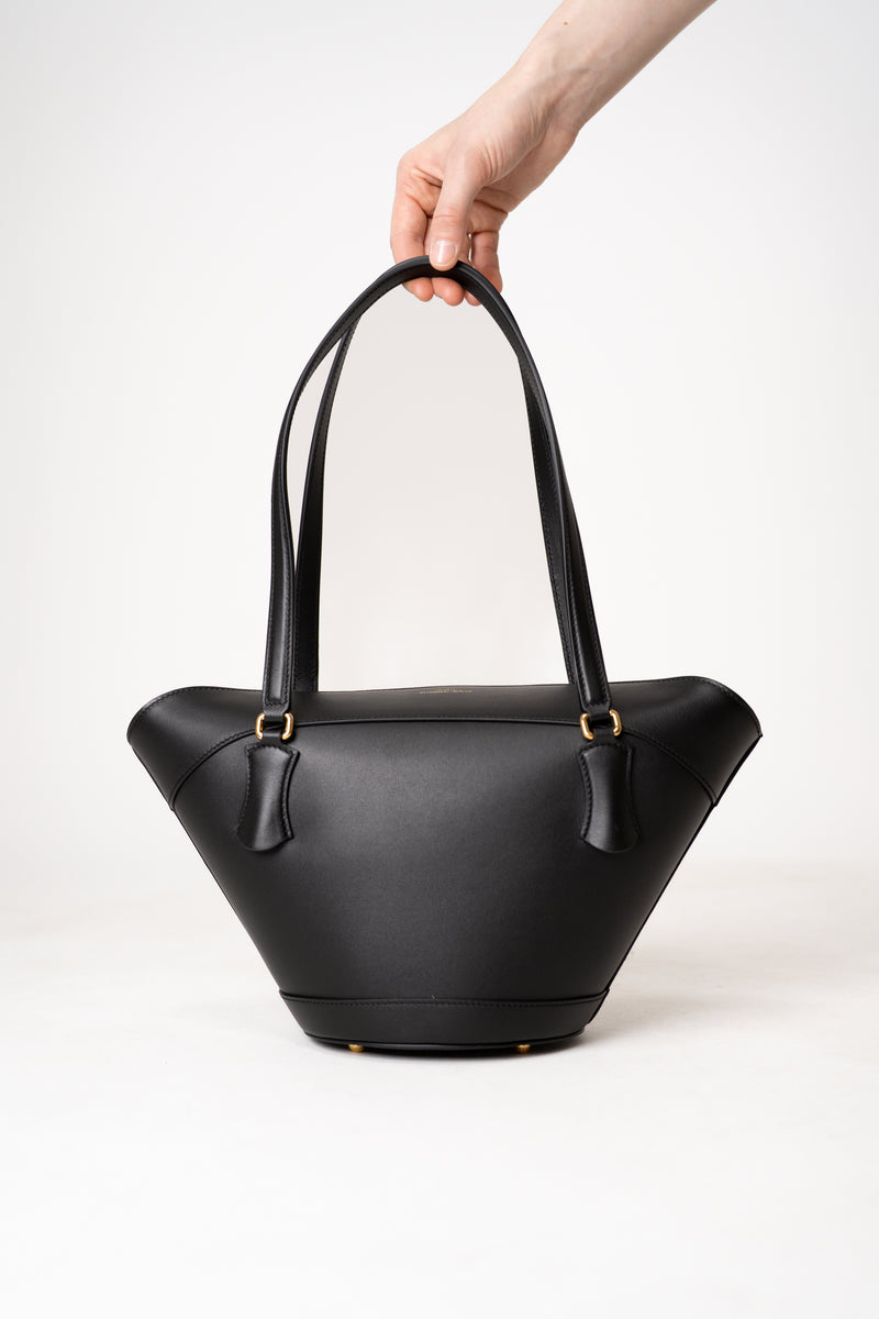 Dolce & Gabbana Cofra Capri Leather Bag in Black Vancouver. Shop Online or in Store.