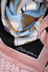 Dolce & Gabbana Crochet Knit Viscose Cardigan in Pink Vancouver. Shop Online or in Store.