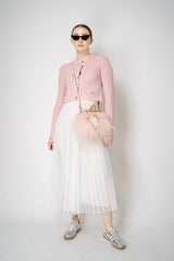 Dolce & Gabbana Mini Fluffy Sicily Handbag in Plongé Calfskin in Pink Vancouver. Shop Online or in Store.