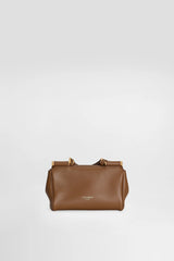 Dolce & Gabbana Mini My Sicily Handbag in Plongé Calfskin in Camel Vancouver. Shop Online or in Store.