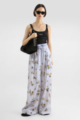 Dolce & Gabbana Ribbed Cotton Scoop Neck Tank Top in Black Vancouver. Shop Online or in Store.