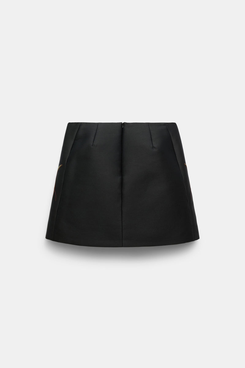Dorothee Schumacher A-line Mini Skirt in Cloque Jacquard Vancouver. Shop Online or in Store.