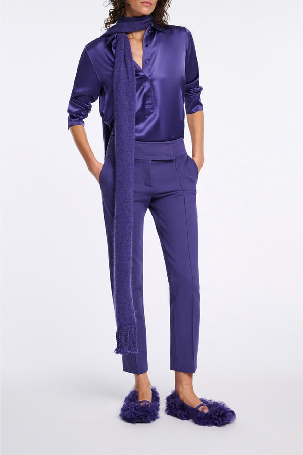 Dorothee Schumacher Cigarette Pants in Punto Milano in Iris Vancouver. Shop Online or in Store.