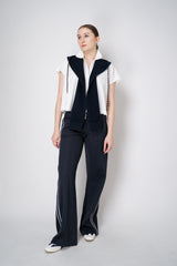 Dorothee Schumacher Cotton Piqué Cropped Polo Shirt in White Vancouver. Shop Online or in Store.