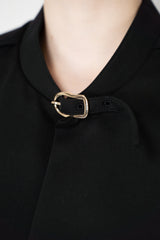 Dorothee Schumacher Cropped Knit Punto Milano Jacket in Black Vancouver. Shop Online or in Store