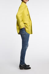 Dorothee Schumacher Double Breasted Blazer in Ginger Vancouver. Shop Online or in Store.
