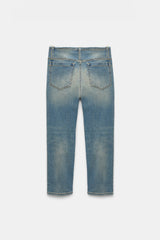 Dorothee Schumacher Fitted Capri Jeans with Frayed Waist Vancouver. Shop Online or in Store.