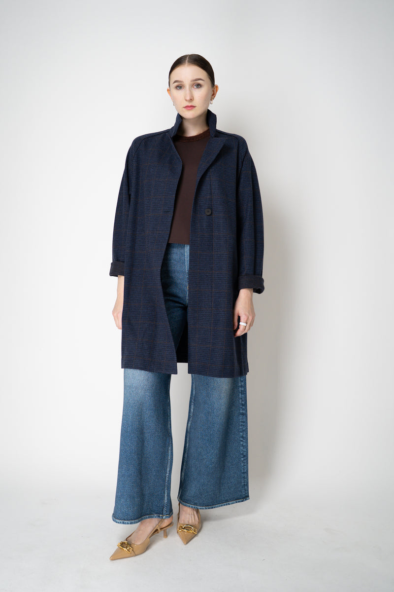 Dorothee Schumacher Knit Punto Milano Sleeveless Top with Fuzzy Trims in Chocolate Brown Vancouver. Shop Online or in Store.