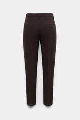 Dorothee Schumacher Stretch Knit Punto Milano Cigarette Pants in Espresso Vancouver. Shop Online or in Store.