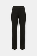 Dorothee Schumacher Stretch Knit Punto Milano Flared Pants in Black Vancouver. Shop Online or in Store.