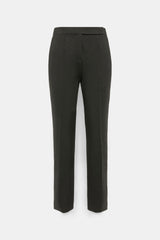 Dorothee Schumacher Stretch Knit Punto Milano Flared Pants in Charcoal Vancouver. Shop Online or in Store.