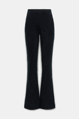 Dorothee Schumacher Virgin Merino-Cashmere Fuzzy Knit Pants in Black Vancouver. Shop Online or in Store.