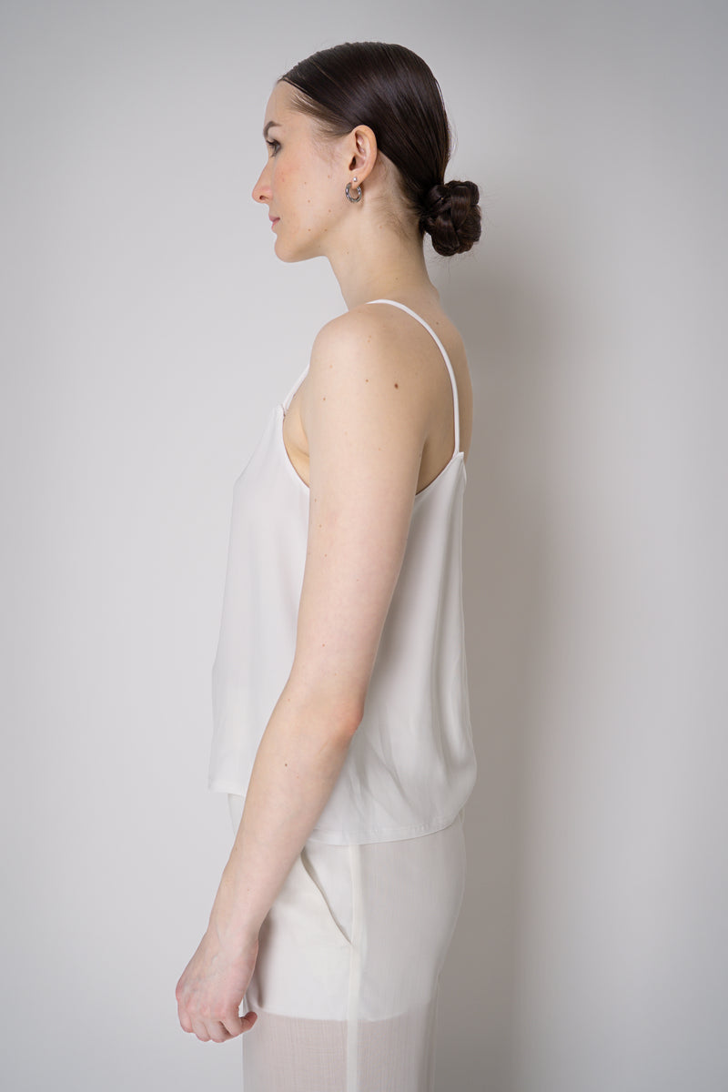 Erika Cavallini Cady Camisole in White Vancouver. Shop Online or in Store.