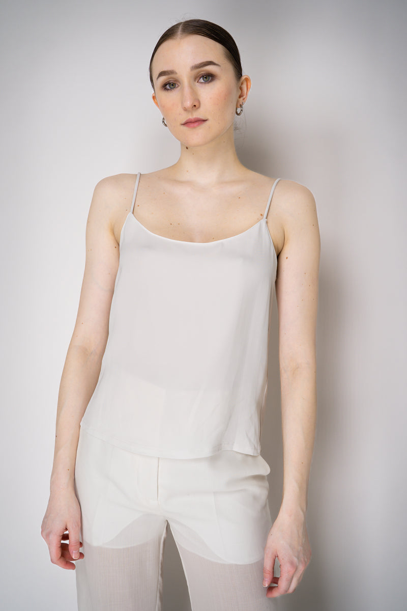 Erika Cavallini Cady Camisole in White Vancouver. Shop Online or in Store.