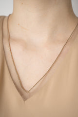 Fabiana Filippi Crepe de Chine V-neck Tank with Tulle Trim in Tan Vancouver. Shop Online or in Store.